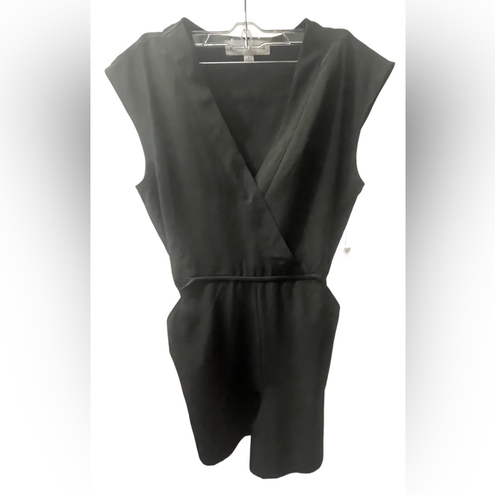 Emma & Michele Black Sleeveless Romper Sz S